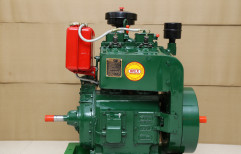 Double Cylinder Air Cooled 20 HP. Engine by Opal Engineering Corporation