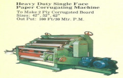 Heavy Duty Single Face Paper Corrugating Machines by Industrial Machines & Tool