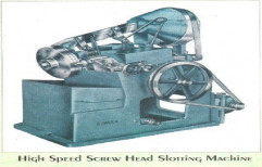High Speed Screw Head Slotting Machine by Industrial Machines & Tool