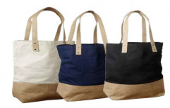 Jute and Canvas Bag by Giriraj Nature Care Bags