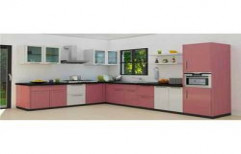 L Shape Modular Kitchen by Advanto Systems