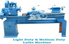 Light and Medium Duty Lathe Machines by Parth Trading & Mfg. Co.