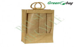 Multiple Bottle Jute Bags by Green Packaging Industries (P) Limited