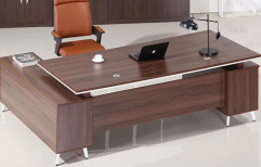 Office Table by FL Interiors & Decors