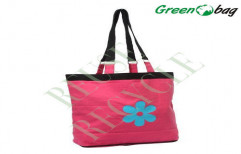 Pink Cotton Canvas Bags by Green Packaging Industries (P) Limited