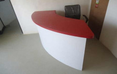 Reception Table by Desara Design Private Limited
