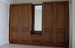 Rubber Wood Wardrobe by Revathi Interiors