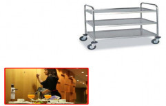 SS Kitchen Trolley for Hotel by Craft IT Metal Solutions