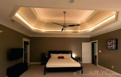 Tray false ceiling by Lahima In-Des