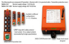 Water Tight Remote Controller for Crane and Industry by Emco Group India