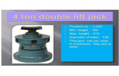 4 Ton Double Lift Screw Jack by B K Engineering Works