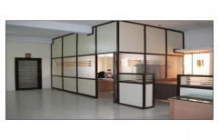 Aluminum Office Partition by Ameya Flooring And Living Spaces Private Limited