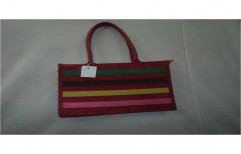 Colored Jute Hand Bag by Uma Spinners Pvt. Ltd.