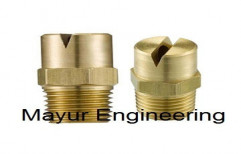 Flat Fan Water Spray Nozzles by Mayur Engineering