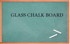 Glass Chalk Board by Isaac India