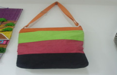 Jute Side Sling Bag by Cmtp Export Pvt.Ltd.