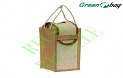 Jute Wine Bottle Bags by Green Packaging Industries (P) Limited