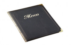 Leather Menu Card Folder by Hind Enterprises