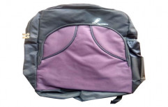 Polyester School Backpack by Chamunda Bag Point
