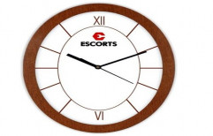 Promotional Oval Shape Wall Clock by Scorpion Ventures (OPC) Private Limited