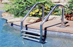 Stainless Steel Pool Ladder by Reliable Decor