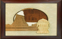 Wood Wall Hanging - Chennai Monument by Scorpion Ventures (OPC) Private Limited