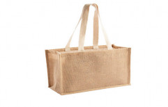 Designer Jute Tote Bag by Green Packaging Industries Private Limited