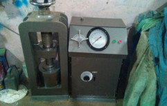 Electric Cube Testing Machine Dial Gauge Type by Yesha Lab Equipments