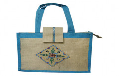 Fancy Jute Bag by Gazala Fabrication