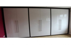High glossy Handle Wardrobe by Primier Modulars