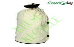 Jute Drawstring Laundry Bag by Green Packaging Industries (P) Limited