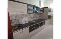 Laminated Modular Kitchen by Kitchen Living