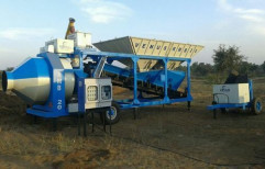 Mobile Concrete Batching Plant With Reversible Concrete Mixer (RMB Series) by Venus Equipment