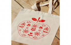 Printed Cotton Bag by Giriraj Nature Care Bags