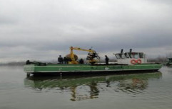 Self Unloading Hopper Barge by Dharsan Dredging & Constructions Pvt. Ltd.