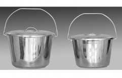 Stainless Steel Milking Pail by Krishna Allied Industries Private Limited