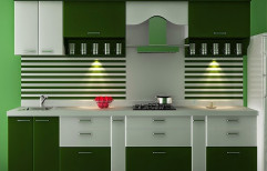 Straight Line Modular Kitchen by My3 Interior Designer