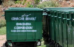 Swachada Corporation Compactor Bin 1100 Liter by Subha Metal Industries