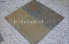 V Gold Slate Stone by Embassy Stones Private Limited