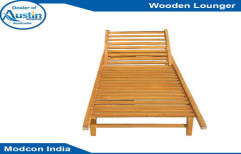 Wooden Lounger by Modcon Industries Private Limited
