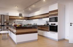 Wooden Modular Kitchen by Bee Dee Interior Solution's