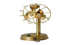 Antique Brass Fan by AKS Creations