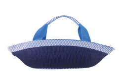 Blue Color Jute Handbag by Ganges Jute Pvt. Ltd.