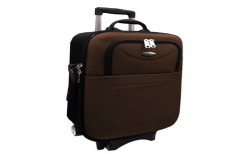 Brown Luggage Bag by Jeeya International