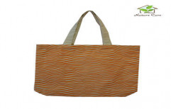 Canvas Bag with Waves by Giriraj Nature Care Bags