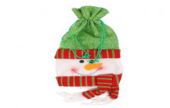 Christmas Pouch Bag by Techno Jute Products Private Limited