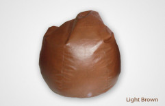 Everlast Light Brown Bean Bag by Trendz Interiorz