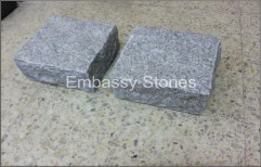 Grey Granite Cobbles by Embassy Stones Private Limited