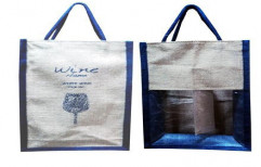 Jute Wine Bag by S. L. Packaging Private Limited