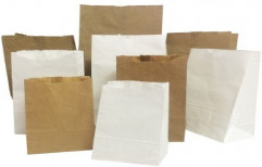 Kraft Paper Grocery Bags by Flymax Exim